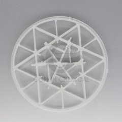 Anillo de copo de nieve de plástico